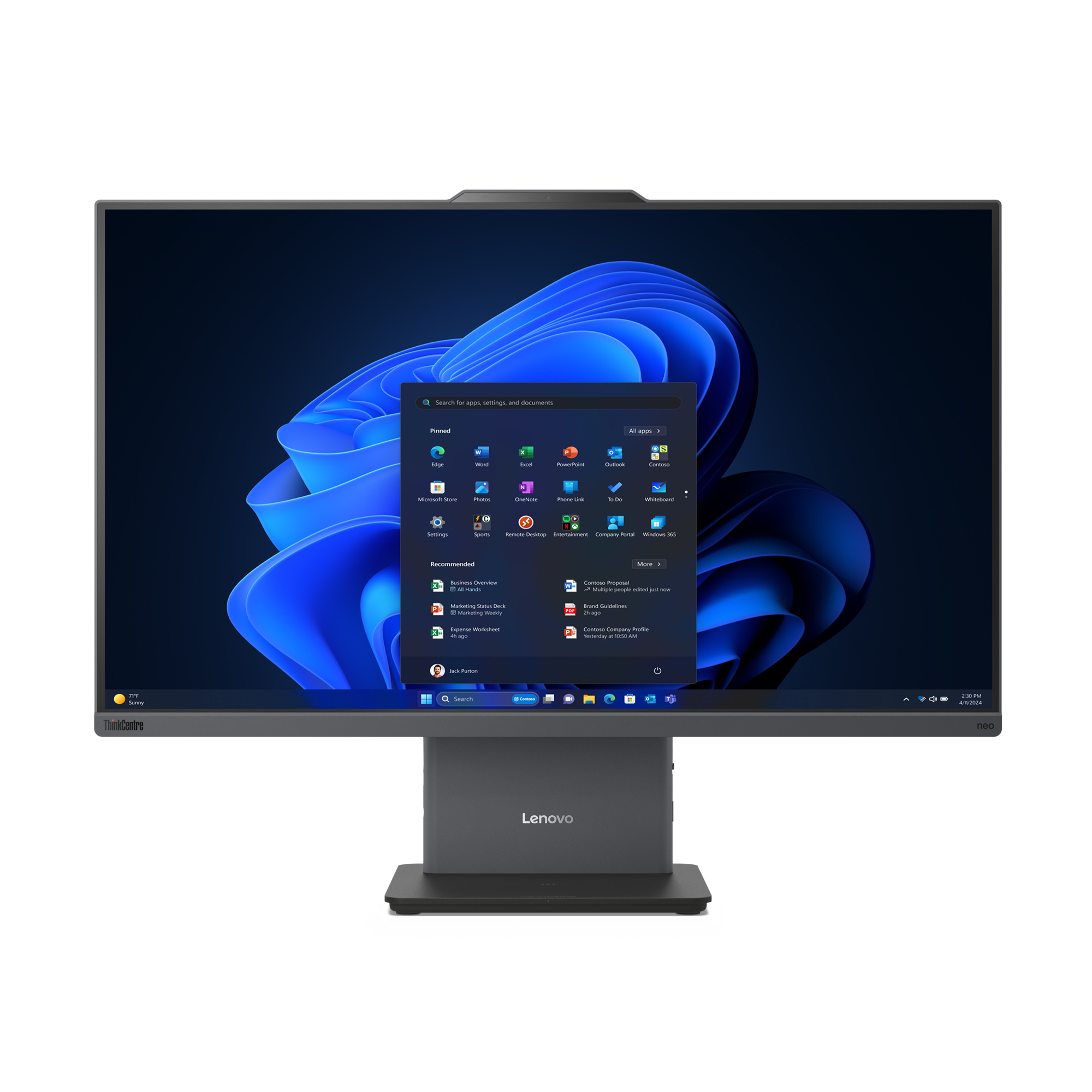 ThinkCentre neo 50a 27 Gen 5