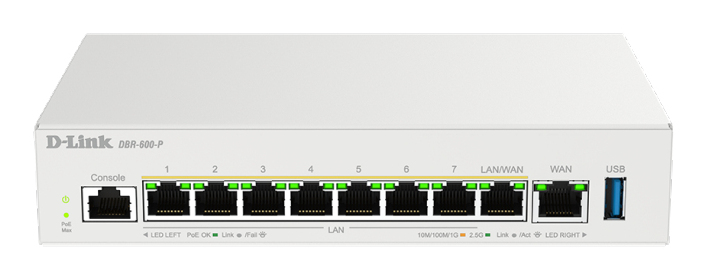 Dual WAN VPN PoE Router and Controlle