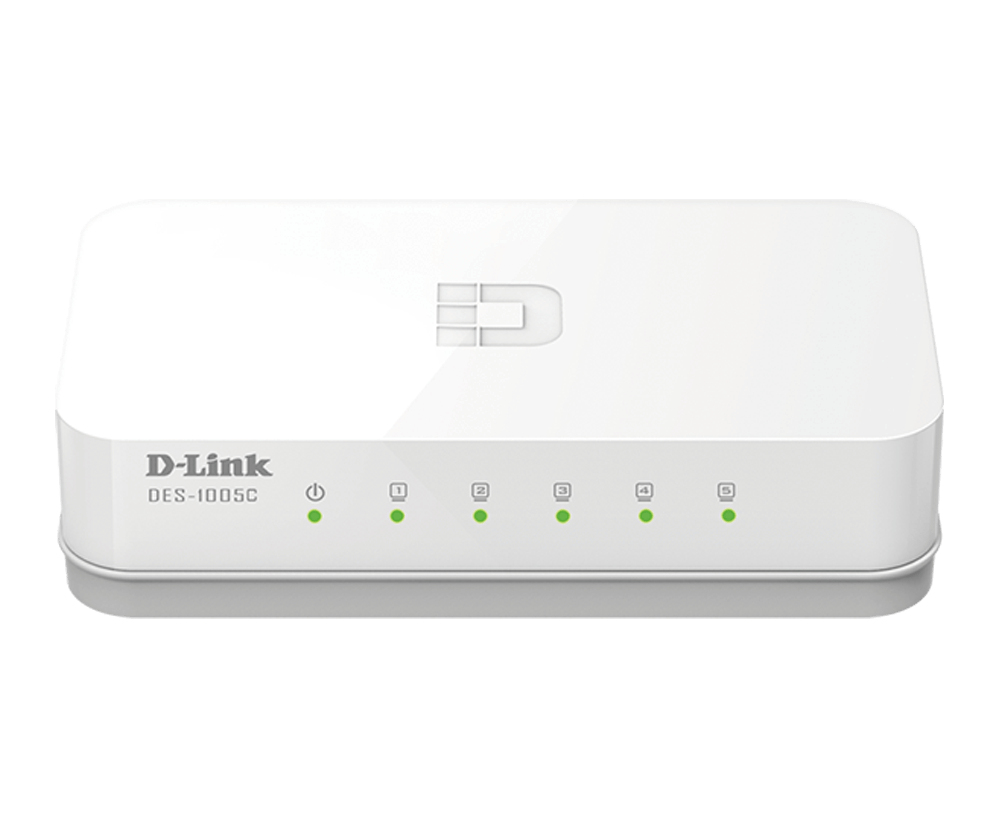DES-1005C/E 5 ports 10/100 Mbps Plastic