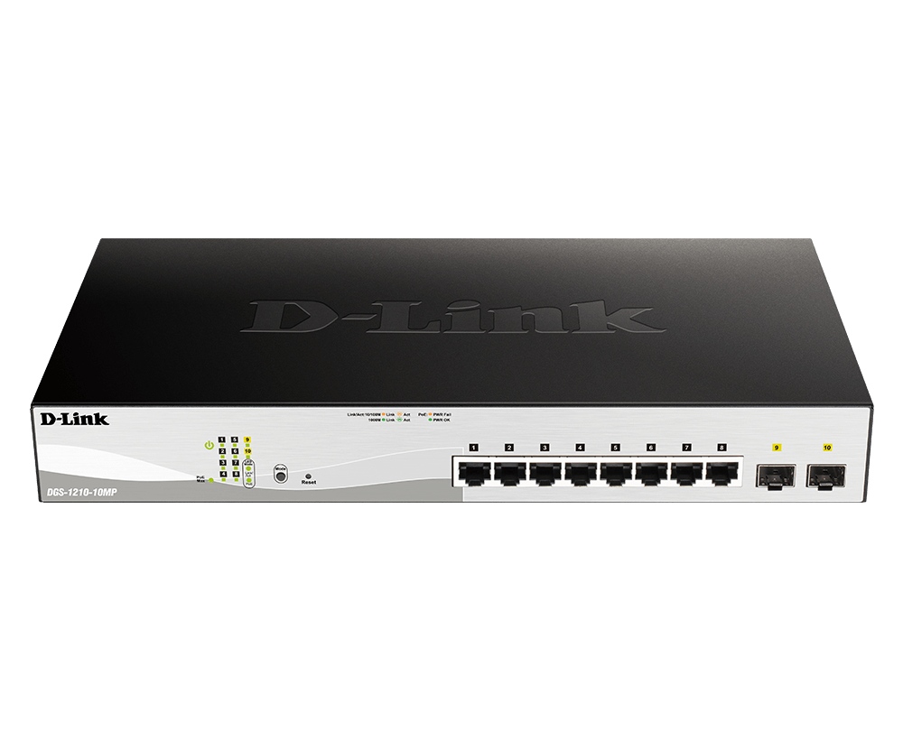10-Port Layer2 PoE+Smart Managed Gigabi