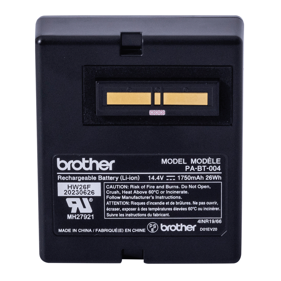 Imprimante étiquettes Brother PA-BT004